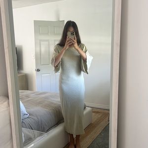 Free People Midi T-Shirt Dress